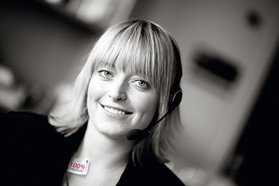 miljocertificeret receptionist