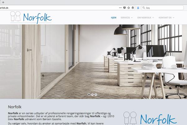 Norfolk website design